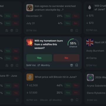 Prediction Markets Let You Bet on Whether a Wildfire Will Burn Down Your Town